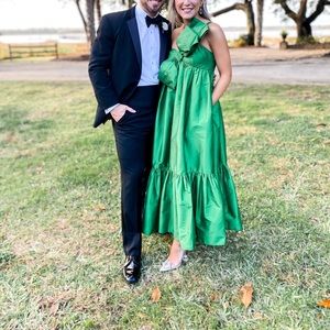 Atsu bow dress from Anthropologie.